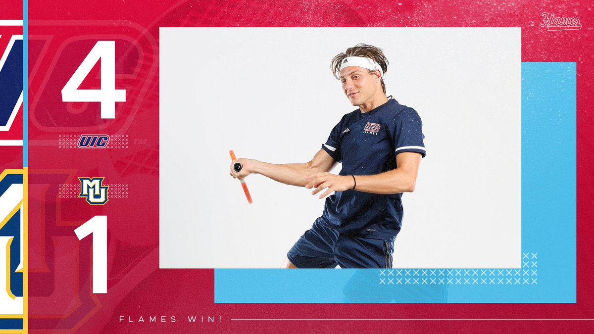 UIC Men's Tennis tweet media