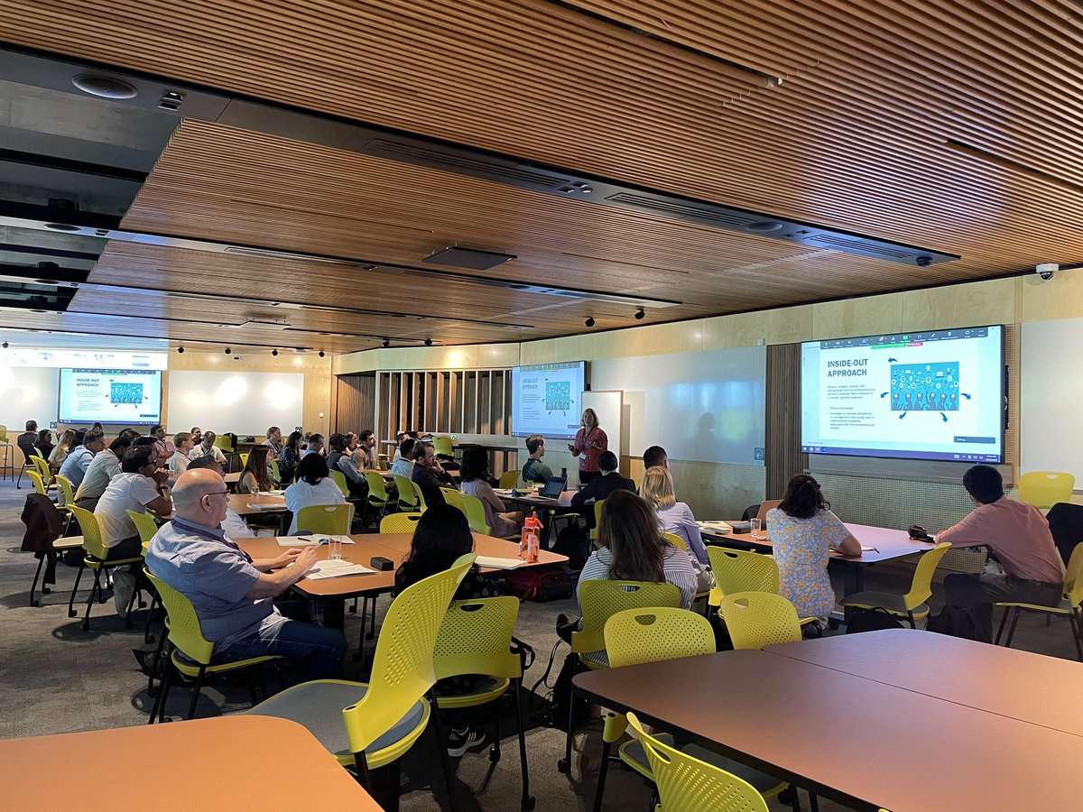 Great start to the ACERE Doctoral Consortium <a href="/UQ_Business/">UQ Business School</a> with Per Davidsson and Sherry Thatcher talking about building knowledge in management and entrepreneurship