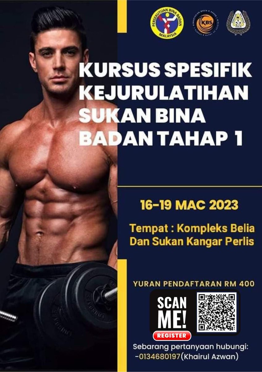 dumbell50kg's tweet photo. Berita Baik!
Pendaftaran sudah dibuka bagi yang berminat untuk menyertai ๐๐ฎ๐ซ๐ฌ๐ฎ๐ฌ ๐๐๐ฃ๐ฎ๐ซ๐ฎ๐ฅ๐๐ญ๐ข๐ก๐๐ง ๐๐ฎ๐ค๐๐ง ๐๐ข๐ง๐ ๐๐๐๐๐ง ๐๐๐ก๐๐ฉ ๐ sepanjang bulan Mac 2023.
Untuk pertanyaan selanjutnya, sila rujuk kepada poster.
#kursus #binabadan #tahap1 https://t.co/kvNMgJuzDg