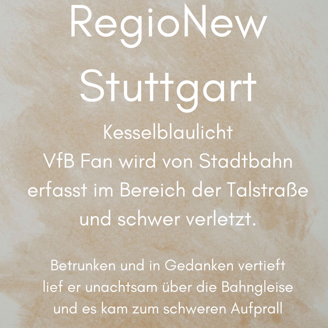 kesselblaulicht's tweet photo. #Stuttgart #VfBSVW
#Stuttgart #StuttgartOst #Rotenbergstraße #Talstraße #VfB #Stadion #Vfbfan #Stadtbahn #VVs #Unfall
Wohl in Gedanken vertieft + hastig rannte ein Mann über die Kreuzung, um nicht von einem Auto erfasst zu werden und übersah dabei die #Stadtbahn https://t.co/V4OCmZFzk8