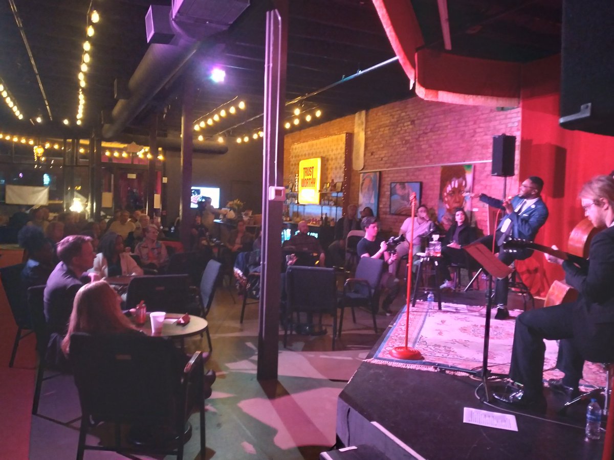 AcademyTheatre's tweet image. Another packed house! Tonight, we celebrate Nat Cole! Next Sunday, #Tabithaking brings you the music of Diana Ross! #academytheatre #livesoul #hapeville