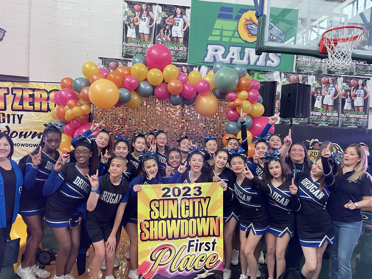 CheerDrugan's tweet photo. Dragons brought the🔥today! 1st place Sun City Showdown build division. ⁦⁦@JDrugan_PK8⁩ @Athletics_JDS⁩ ⁦@GPalomares_JDS⁩ https://t.co/u1bf0jLKlV