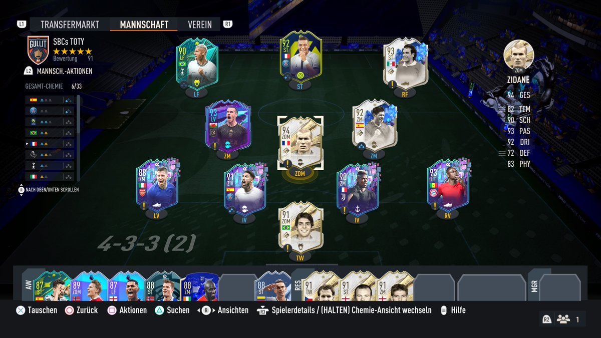 TOTY 23 Zusammenfassung 🏆

Packs geöffnet: ~3500
Zum Start: 1600

5 TOTYs 🔹
🇧🇷 2x Militao
🇫🇷 Theo
🇭🇷 Modric
🇧🇪 Courtois

1 TOTY Icon 🔹
🏴󠁧󠁢󠁥󠁮󠁧󠁿 Cole

16 HMs 🔹
🏴󠁧󠁢󠁥󠁮󠁧󠁿 Kane
🇵🇹 2x Cancelo
🇨🇦 4x Davies
🇫🇷 2x Fekir
🇧🇷 3x Bremer
🇫🇷 4x Maignan

MEHR LESEN 🔗: bit.ly/toty-23