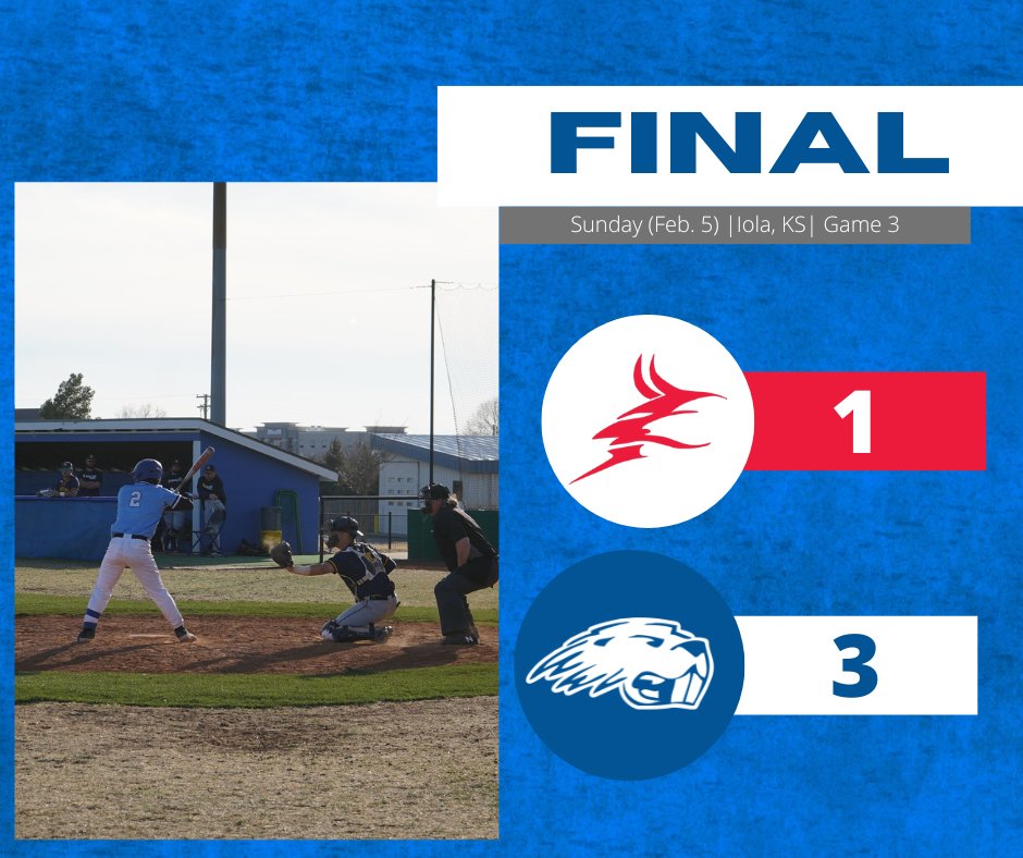 PrattBeavers's tweet photo. Beavers sweep Allen County in Iola, KS to take the series win 3-1 over the Red Devils. Pratt will travel to Fort Scott on Friday for their next series. #DefendTheDam #KJCCC https://t.co/5vpUI0UMsX
