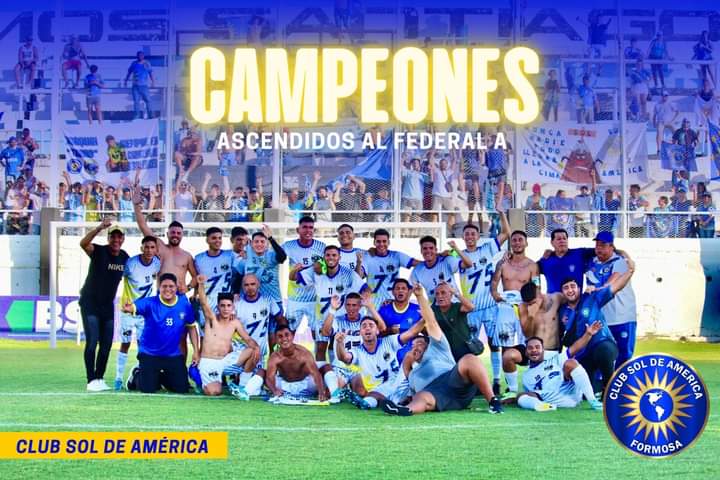 𝐒𝐎𝐋 𝐕𝐎𝐋𝐕𝐈𝐎́ 𝐀𝐋 𝐅𝐄𝐃𝐄𝐑𝐀𝐋 𝐀 🎉👏🏻 Jugando y ganando bien, 𝐒𝐨𝐥 𝐝𝐞 𝐀𝐦𝐞́𝐫𝐢𝐜𝐚 logró su regreso al 𝐅𝐞𝐝𝐞𝐫𝐚𝐥 𝐀.
⚽️ Sin dudas una hazaña + que quedará en la historia de este maravilloso deporte a nivel regional. 
¡Éxitos!