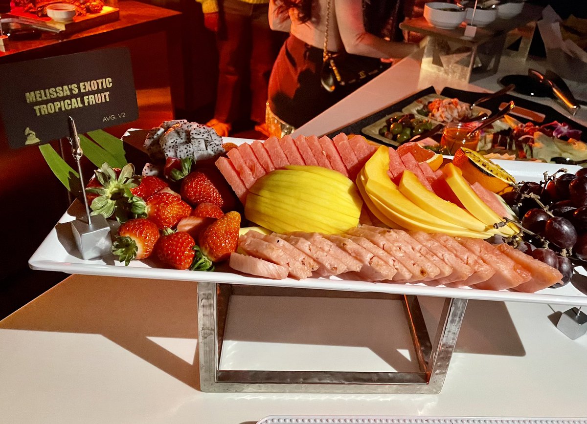 MelissasProduce's tweet photo. And the award goes to… 

Melissa’s Exotic &amp; Tropical Fruit! 🍍🍉🥭

#GRAMMYs #WeAreLevy @LevyRestaurants @cryptocomarena @RecordingAcad https://t.co/EZAsAtjimC