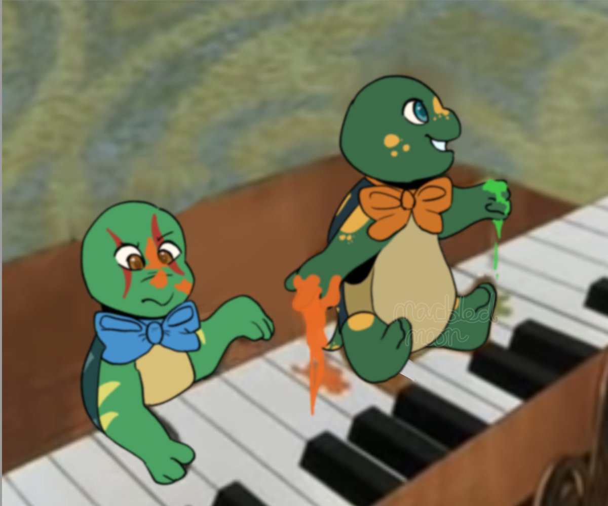 <a href="/PeeperzCreeperz/">Peepers 🇧🇷 Pony Posting</a> Drops my art and runs away ehehe (ignore that the first one is IDW shhhh)