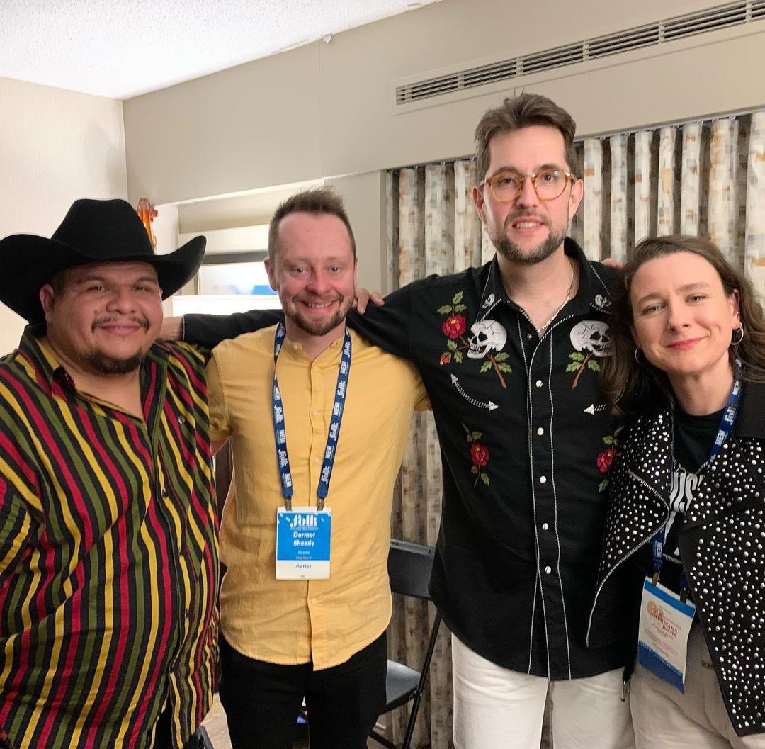 Thanks so much to our friend David of Stone Room Concerts for letting us take over his #FAI private showcase room! 🙏 

We were totally blown away. One of us cried (guess who?).

#fai2023 #folkalliance <a href="/folkalliance/">Folk Alliance</a>