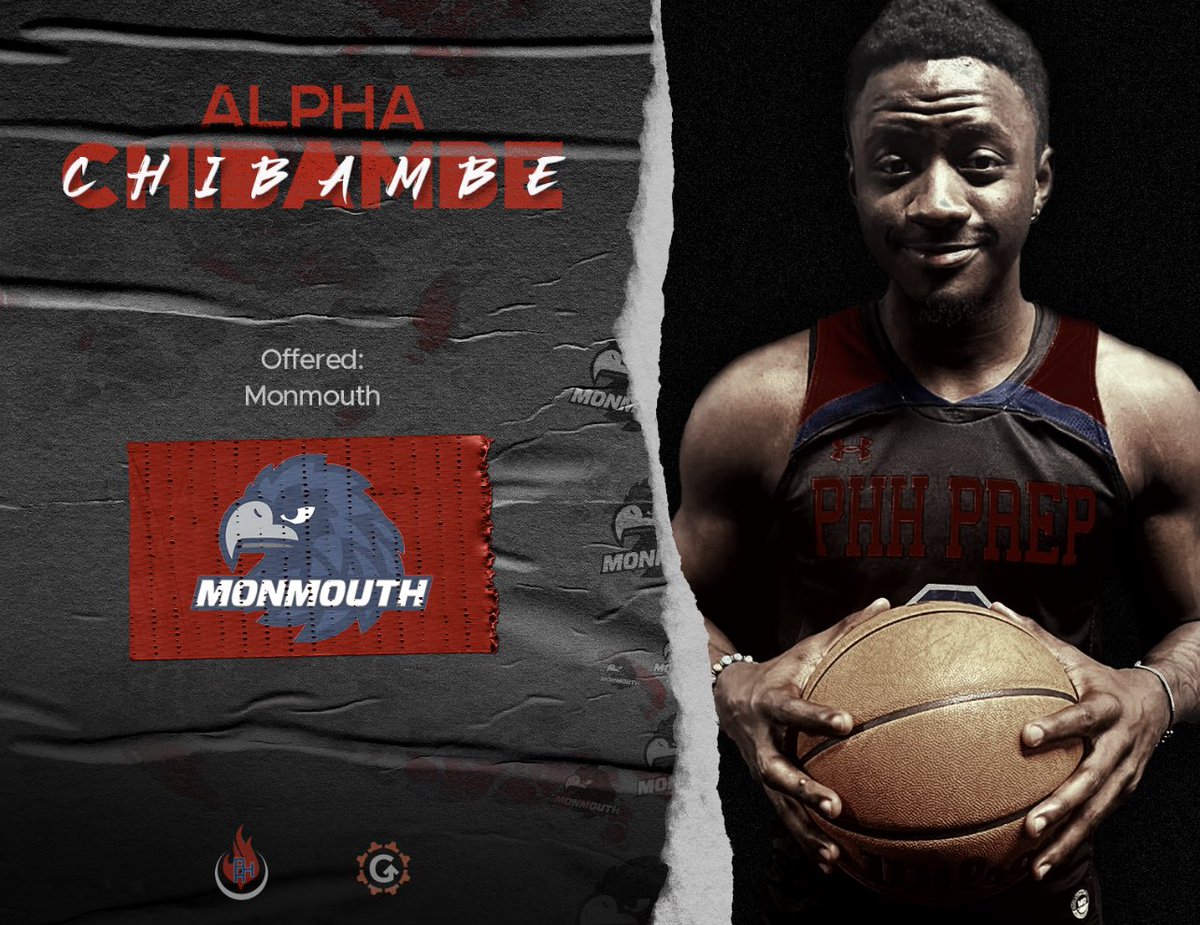 Congratulations to 6’6 2023 G @AChibambe on His Offer From @MonmouthBBall The Freak Athlete Plays Way Above the Rim But Can Also Create And Stretch the Floor From Deep Alpha Holds Several Offers And Is Receiving Interest From More Schools