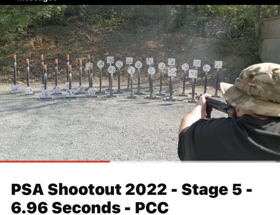 PSA STEELPLATE SHOOTOUT 6.96 SECONDS! Watch video:  youtu.be/70vg2HFu-bg  . For a great selection of competition firearms go to:  a1firearmsupply.com
