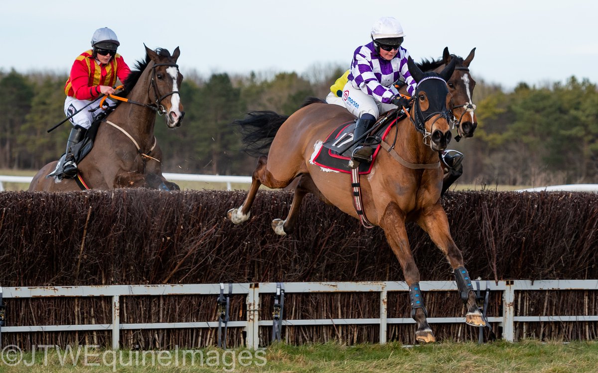 <a href="/NichollsOlive/">Olive Nicholls</a> and VIROFLAY on their way to winning <a href="/TheStableTeam/">Stable</a> Coronation Gold Cup Mixed Open Race, the highlight of the season <a href="/LarkhillRacing/">Larkhill Racing</a>, for trainer Georgina Nicholls and owners Mr John Bolton and <a href="/PFNicholls/">Paul Nicholls OBE</a>. #CombinedServicesP2P