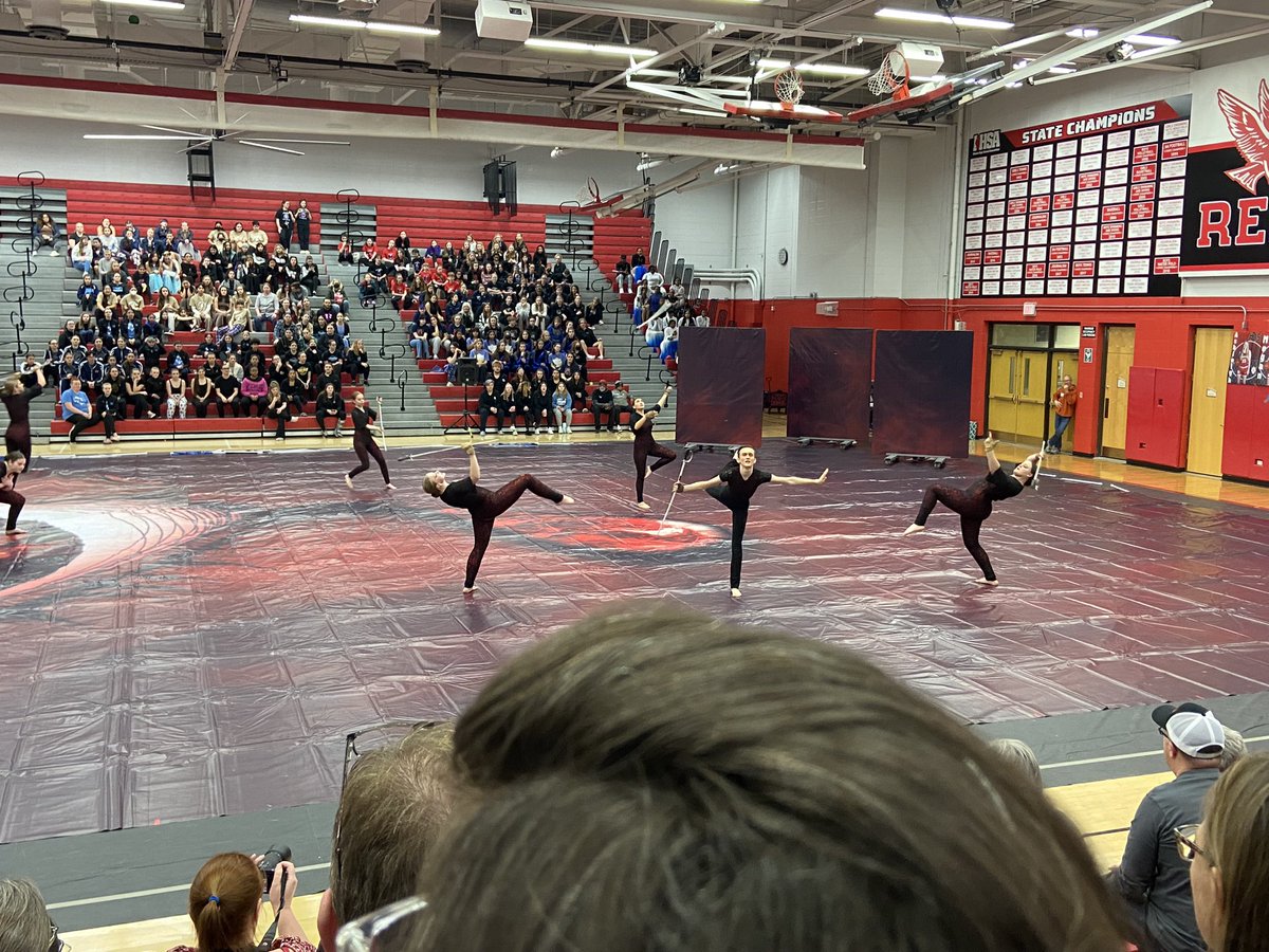 SamSzopinski's tweet photo. Congratulations to our Winter Guard for putting on a fantastic competition today and WINNING first place!! Special congratulations to our seniors for all their hard work and dedication! @NCHSOFFICIAL https://t.co/XO0szPEPb4