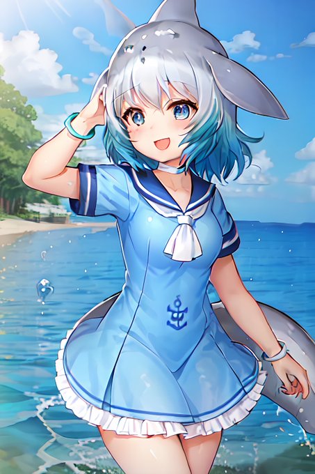 今日はAI描きプログラムでイルカたちを作ってみました🐬💦

#けものフレンズ3
#stablediffusion 