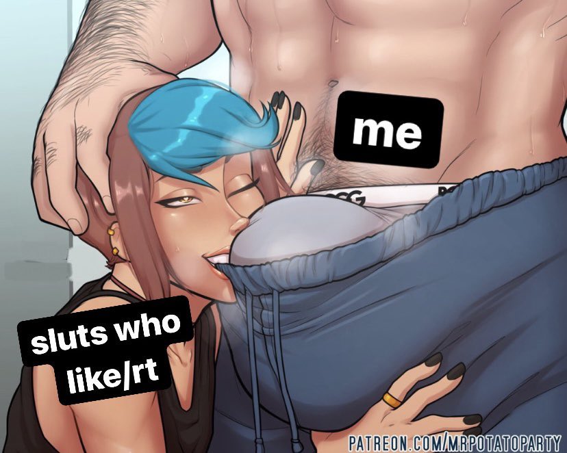 "Go on, don't be shy. Once you do, you'll the reward only good girls/boys get"