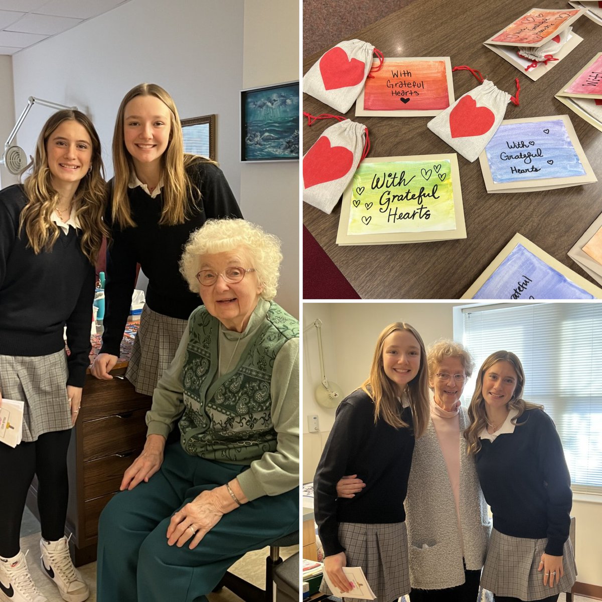 Celebrating Catholic Schools Week! Thankful for our Parents, our Teachers, our Students, our Community, and the Sisters of Notre Dame!