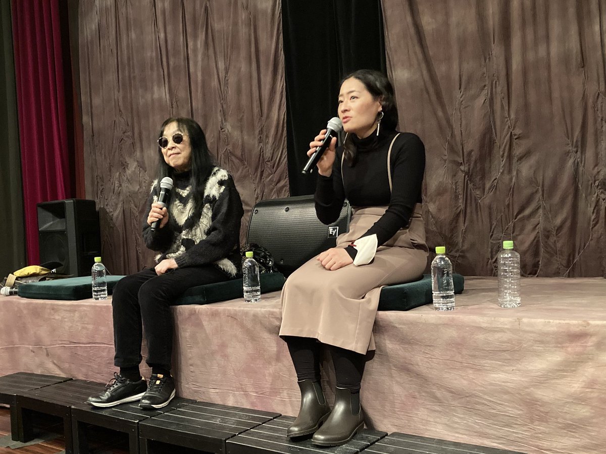 昨日は大先輩の浜野佐知監督と、映画と女性について、じっくり語り合いました。本日2月6日（月）の新潟シネウィンド「親密な他人」14時10分「ワタシの中の彼女」16時50分から上映です。cinewind.com/movie/?show=now
#ワタシの中の彼女
#親密な他人
#中村真夕
#浜野佐知
#シネウィンド