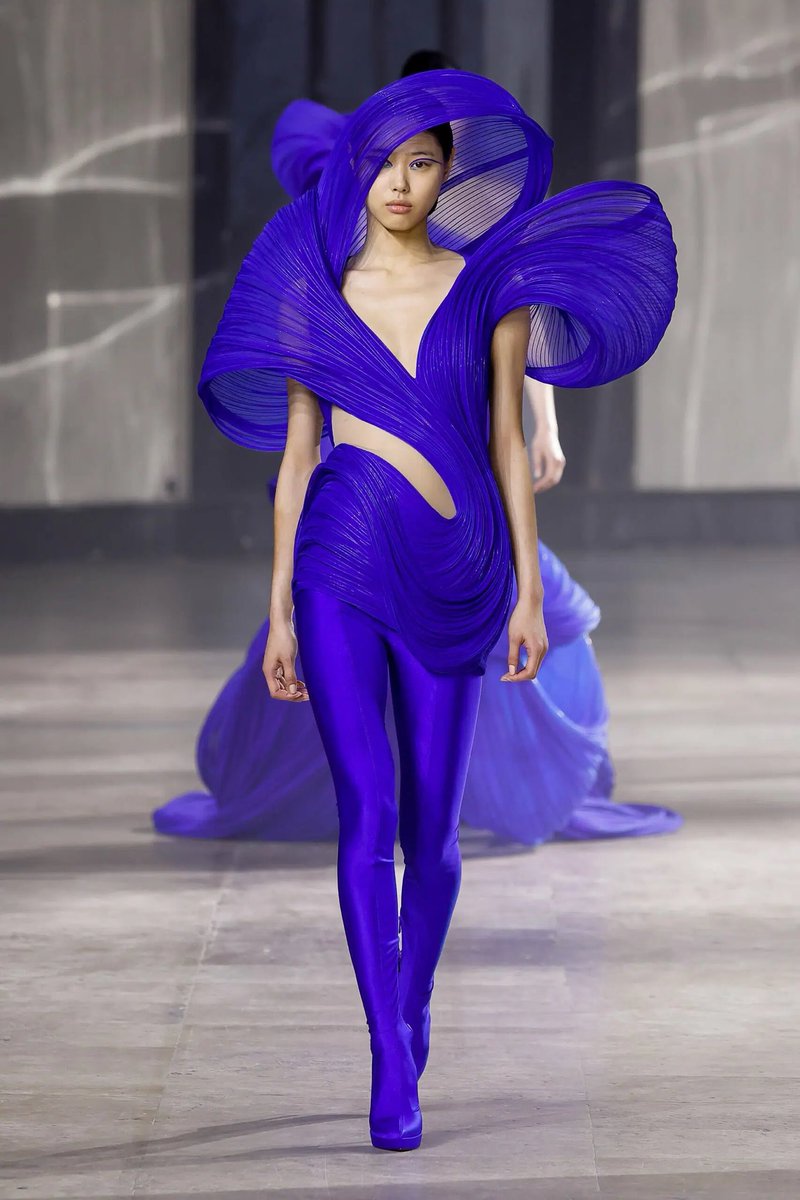 saintdoII's tweet image. cardi b wearing fresh off the runway gaurav gupta ss23 couture to the grammys