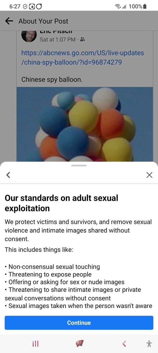 EricPitsch's tweet image. Facebook is ridiculous!!!