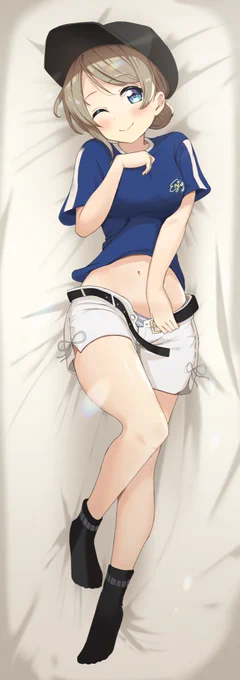 #Skeb リクエスト頂いて、渡辺曜ちゃんを描きました。Aquorsの中では(中の人込みで)一番好きなキャラなので描けて楽しかったです。ありがとうございました。#ラブライブサンシャイン #渡辺曜 