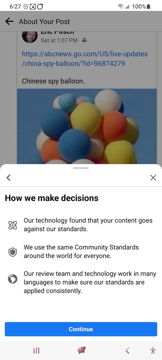 EricPitsch's tweet image. Facebook is ridiculous!!!
