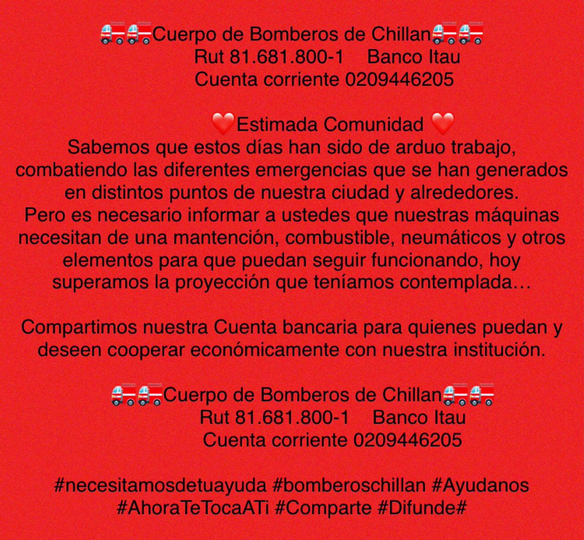 #necesitamosdetuayuda💪🏼