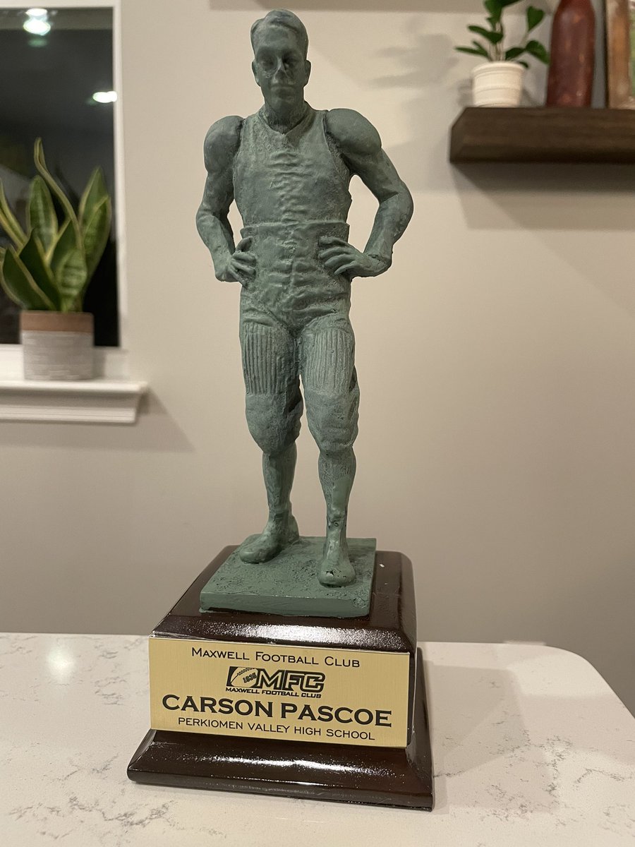 Carson Pascoe (@carsonpascoe1) on Twitter photo Thankful to be chosen for the Mini Maxwell Award. Very nice banquet and award ceremony. <a href="/PvViking/">Perk Valley Sports</a> <a href="/pv_vikingfb/">Perk Valley Football</a> <a href="/MaxwellFootball/">Maxwell Football</a> Thankful to be chosen for the Mini Maxwell Award. Very nice banquet and award ceremony. <a href="/PvViking/">Perk Valley Sports</a> <a href="/pv_vikingfb/">Perk Valley Football</a> <a href="/MaxwellFootball/">Maxwell Football</a>