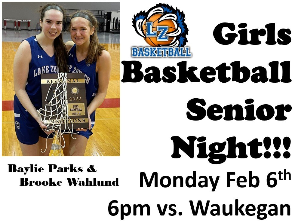 And here they are....three winning seasons &amp; a boatload of memories later....as HS seniors about to play their last home game! Come celebrate the careers of <a href="/baylieparks/">Baylie Parks</a> &amp; <a href="/BrookeWahlund/">Brooke Wahlund</a> tomorrow night at LZHS. Senior night ceremony at 5:30pm, game at 6pm.  #lznation