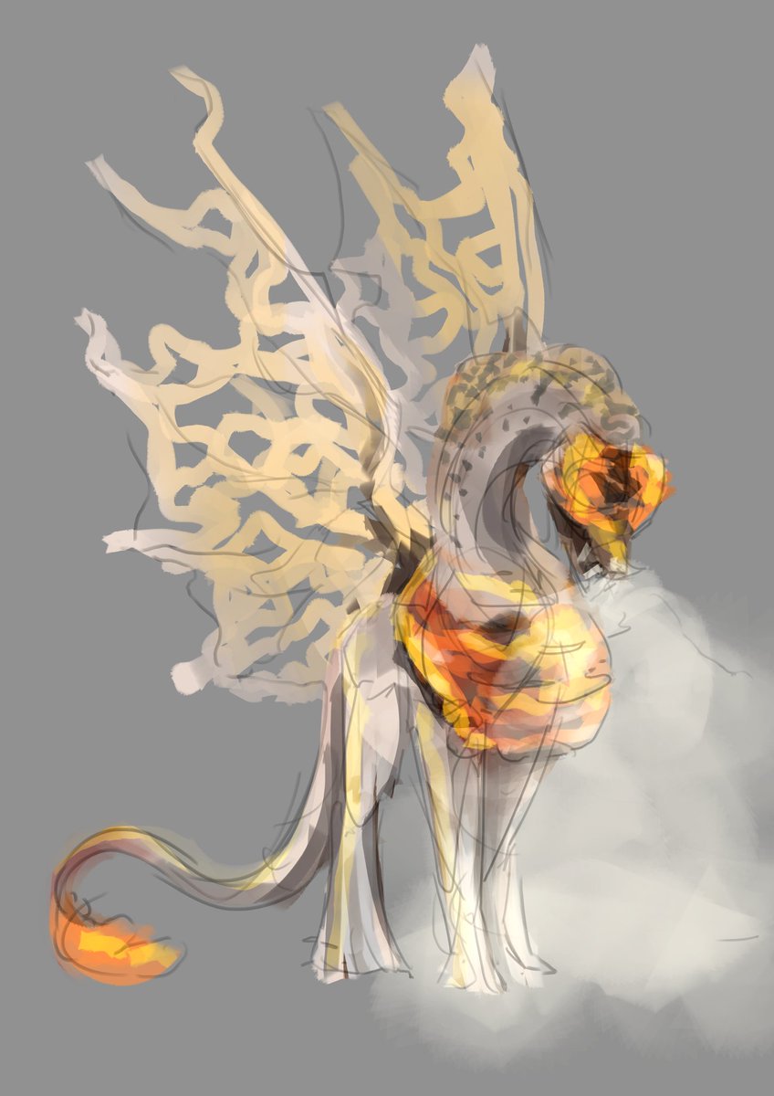 Zahley1's tweet photo. Fungal Dragon Design WIPs https://t.co/DS5RWpUfYv