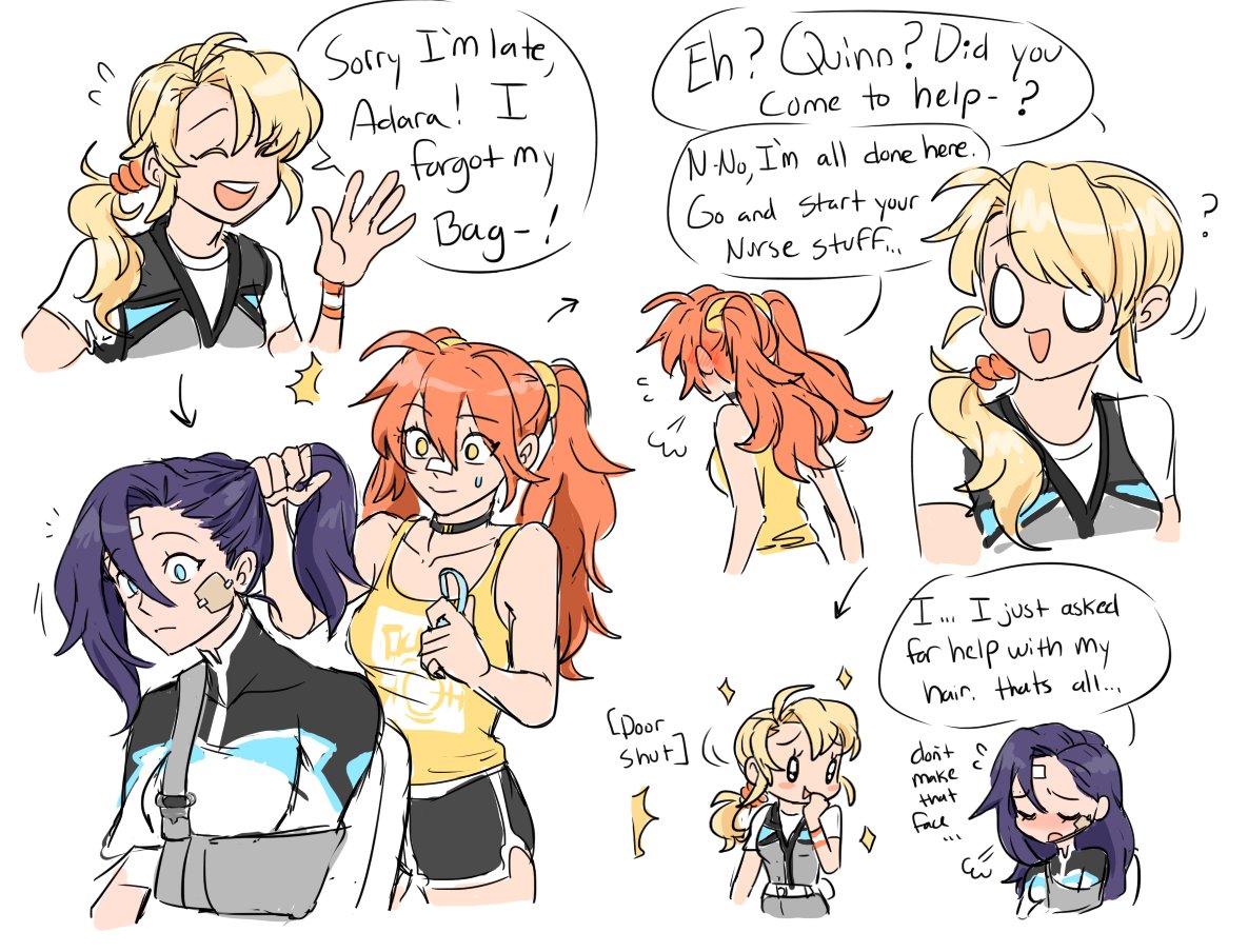 dash on Twitter "Quinn (birthed 2018) my angry twintail daughter. part