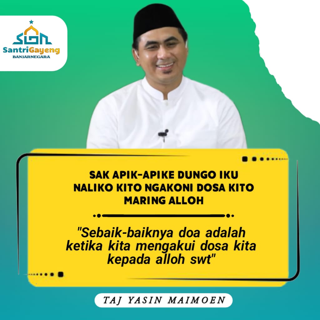 saja_di_saja's tweet photo. #GusYasin #PanglimaSGN #SantriGayengNusantara #TajYasin #WagubJateng @TajYasinMZ https://t.co/xi8A2EiZ1L