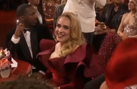 Pop Tingz on Twitter: "Adele at the #GRAMMYs"