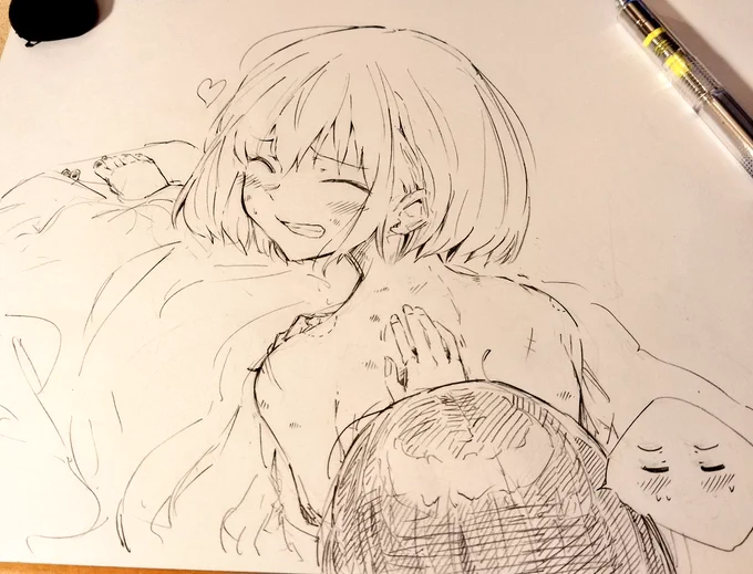 「いつも…すみません…」
「はは、大丈夫めっちゃ私のこと好きだな〜って思うよ」 