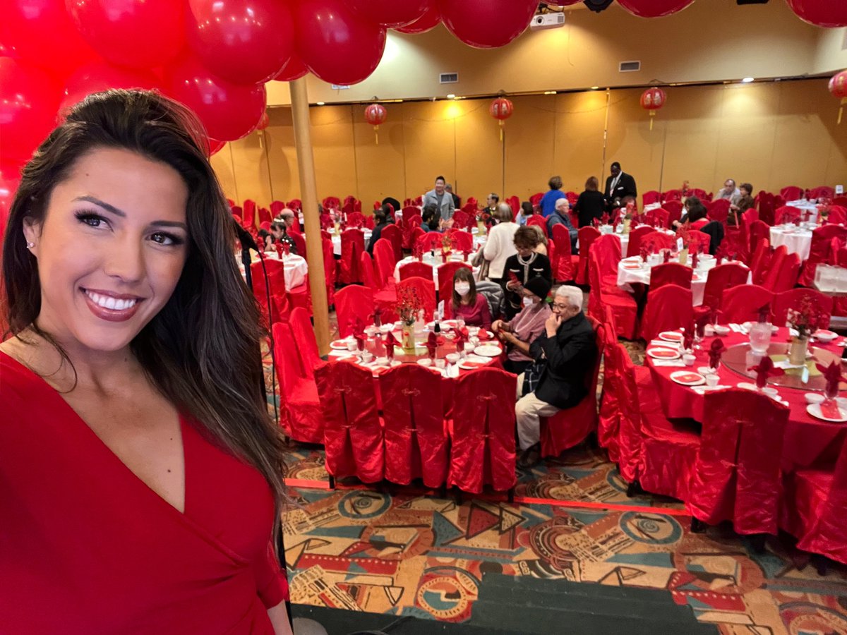 ArianaCohenTV's tweet image. Getting ready to host the Lunar New Year Charity Gala at Jasmine’s Seafood Restaurant in Kearny Mesa #cbs8
