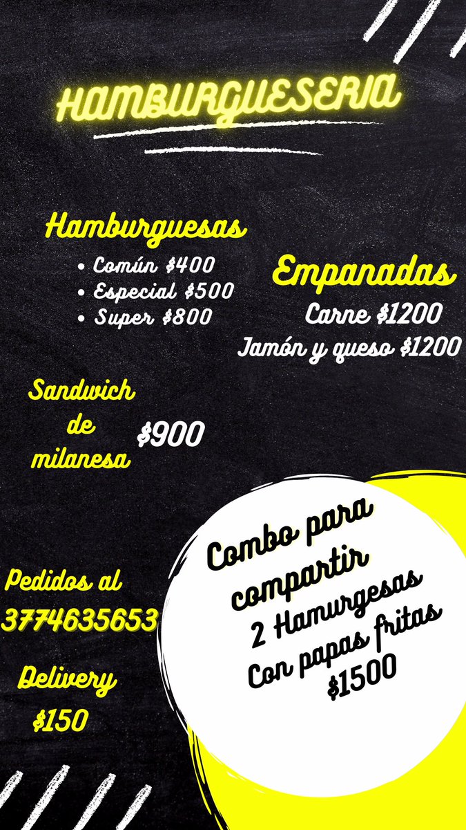 Las cosas están difíciles así que agredeceria mucho que compartan el emprendimiento de mamá ❤️ 

No saben lo rico que cocina y las empanadas ni les cuento 🤤