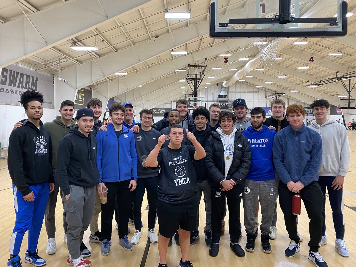Our players had a great time today watching  and cheering on our guy Matt Lacoste at his basketball game.  Matt has been our #1 fan the past 5 years so it was awesome to be on the other side today supporting him.                      <a href="/HockomockYMCA/">Hockomock Area YMCA</a>