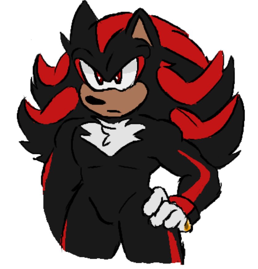 PopPuffle's tweet photo. While trying to practice my style a while back, i made this in the process, since im on Hiatus on insta i finally decided to post it here for now :]

#ShadowTheHedgehog #SonicTheHedeghog #Shadow #digitalart https://t.co/yXCZUkGMTg