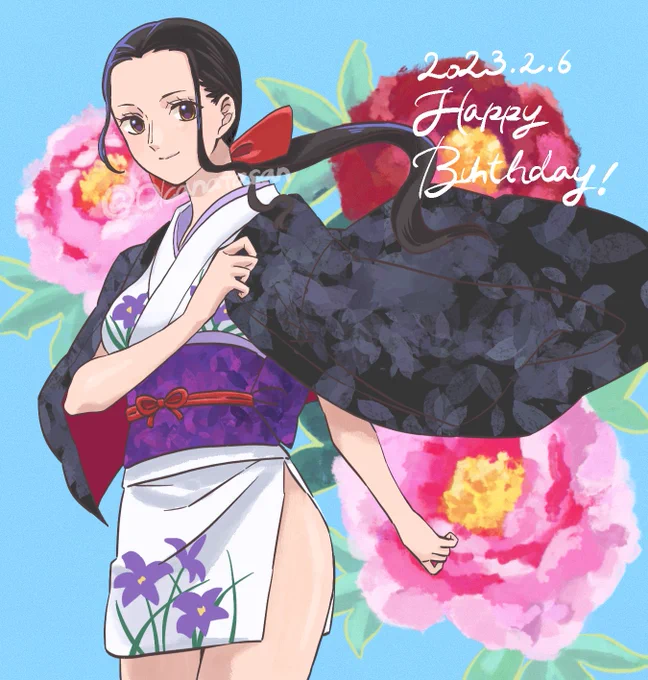 お誕生日おめでとう!ずっと貴女の幸せを願ってます。 #ニコ・ロビン生誕祭2023 #ニコ・ロビン誕生祭2023 