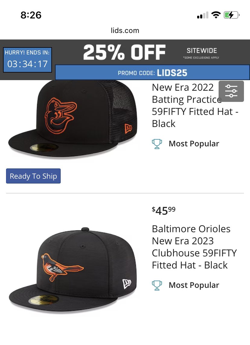 OsCardGiveAways's tweet photo. Umm did @lids just leak some news about the Os uniform this season? https://t.co/IsNpfYIlrW