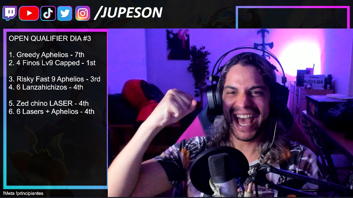 jupeson's tweet photo. SUCEDIO CARAJOOOOOO!!!
Estoy en el Closed Quali camino al mundial de TFT!
El sueño sigue vivo !!! VUAAAMO 🖐️ https://t.co/2oZVGZ15Rz