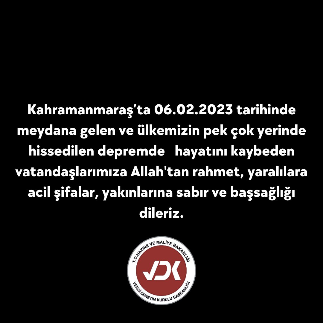 Vergi Denetim Kurulu Başkanlığı (@vdksosyalmedya) on Twitter photo 