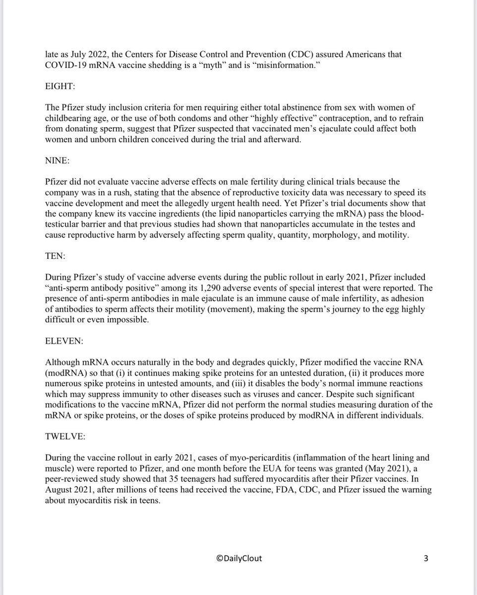 ABridgen's tweet image. This is the summary analysis of the 50 000 pages Pfizer trial report, The report that Pfizer tried to hide, read the summary analysis you will see why. These experimental ‘vaccines’ should never have been given emergency approval by anyone.