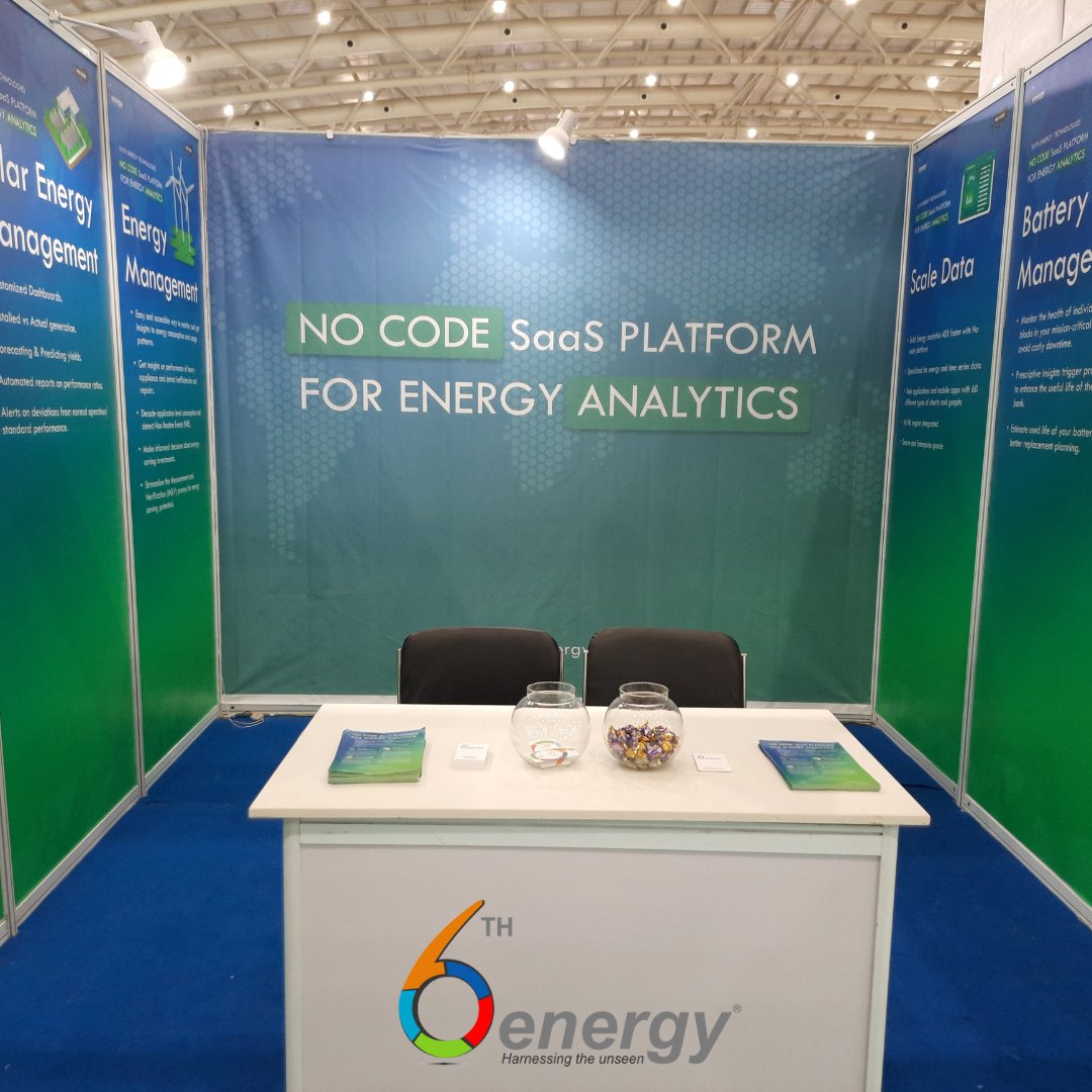 #WeareSixthEnergy
Sixth Energy makes its first appearance at India Energy Week in Bangalore. We are set to welcome clients at Hall 5 B59.

 No Code SaaS Platfrom for Energy Analytics 
#IndiaEnergyWeek2023 #IEW2023 #IEW #G20 #EnergyAnalytics 
6thenergy.com