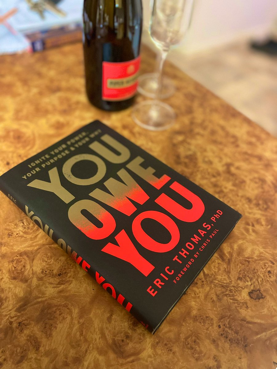 So you got excuses for not being great in 2023? Get <a href="/Ericthomasbtc/">Eric Thomas</a> book #youoweyou and you will thank me later. Knowledge is the new money, get you some.
