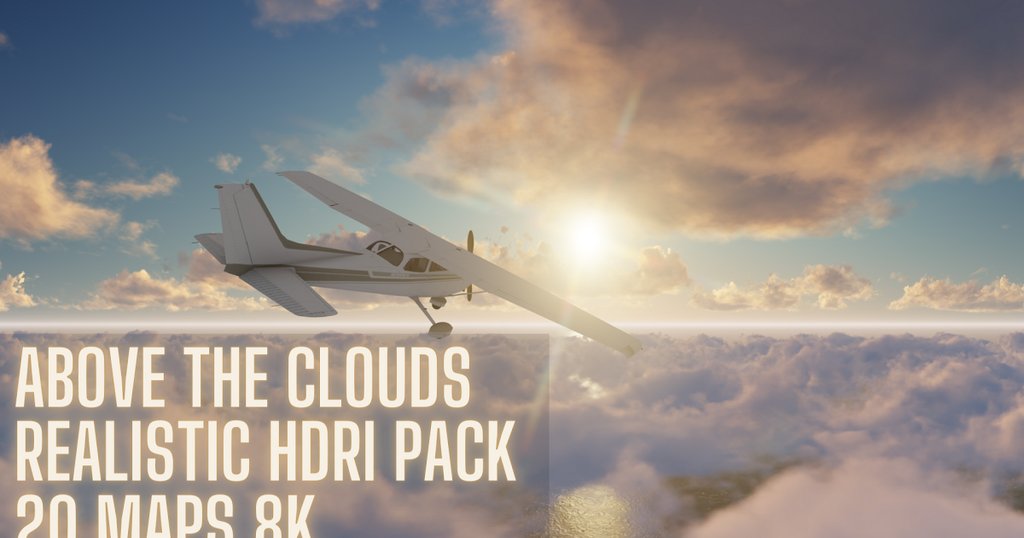 Create beautiful and realistic 3D cloudy sky renders in a few clicks. This pack contains ready to use 20 HDRI 8k images. #hdri #3drendering #3dart cgchoco.com/above-the-clou…