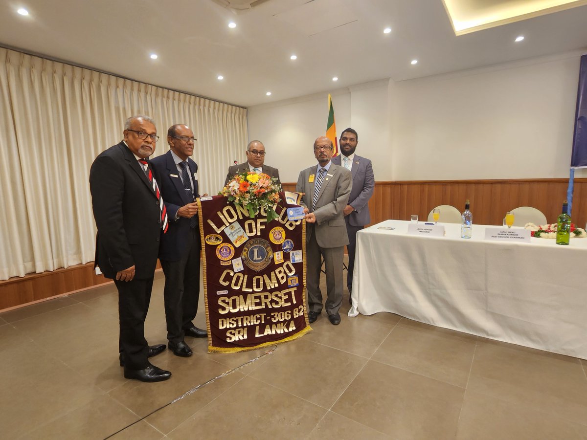 (3of3) My heartfelt thanks to my partner in service Lion Dr. Manel Pasqual for introducing these members to me.
I have no doubt my good friend and senior Lion, Shalini Senanayake will guide well these new members to know the joy of service as the Club Liaison.