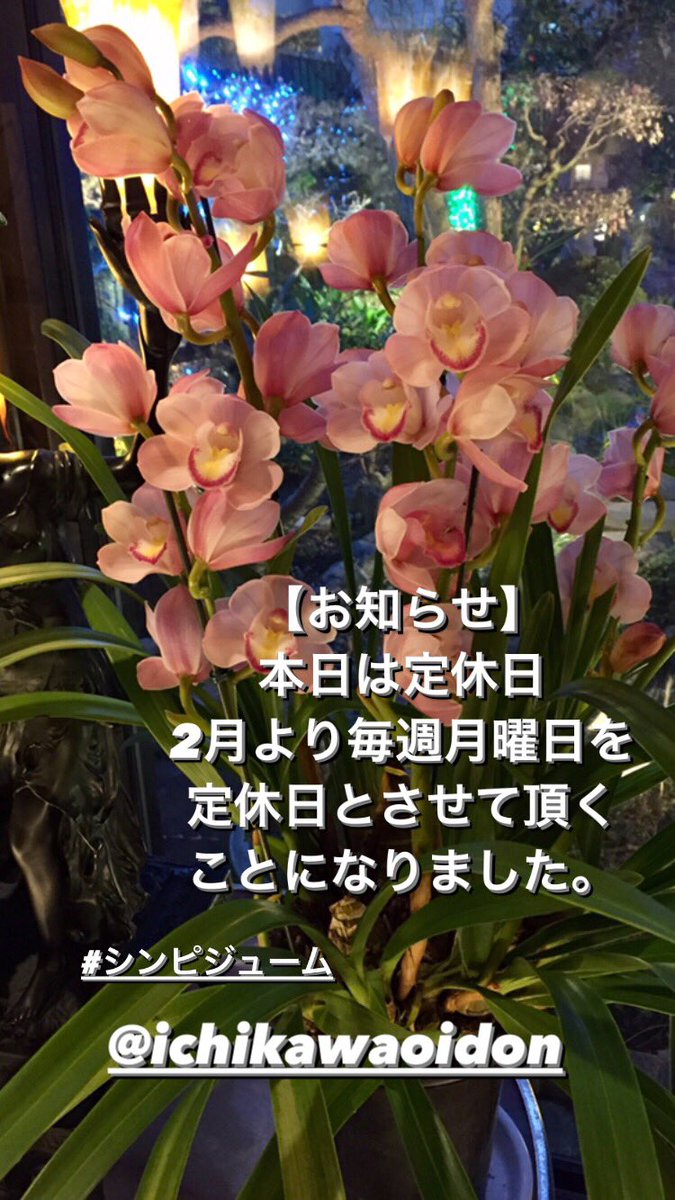 ichikawaoidon's tweet photo. 【定休日のお知らせ】
2月より毎週月曜日を定休日とさせていただくことになりました。
 
#市川おいどん
#おいどん
#定休日
#市川真間 https://t.co/jvzqM6o3qi