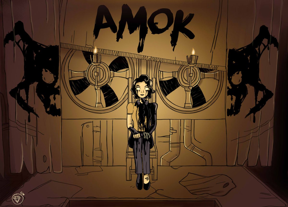 ChaosWings11's tweet photo. HAIL THE NEW AMOK! 
#BATDR #Bendy_and_the_Dark_Revival #BENDY https://t.co/CEgenuFFk4