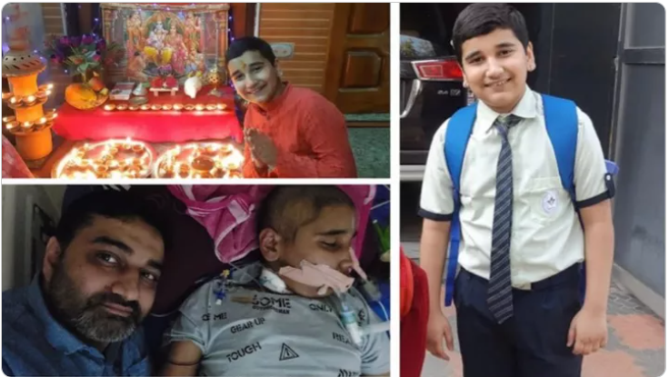ashtalks's tweet photo. My friend's son Agraj is fighting a tough battle. I'm raising money for Agraj to help him conquer Blood Cancer. Pls help by DONATING or RT or SHARING:  https://t.co/SQ3UxTHYK8 #GoFundMe #helpinghands #cancer #prayagraj #Pray  #helpmetoreach100k https://t.co/0gv0ZJjuiZ