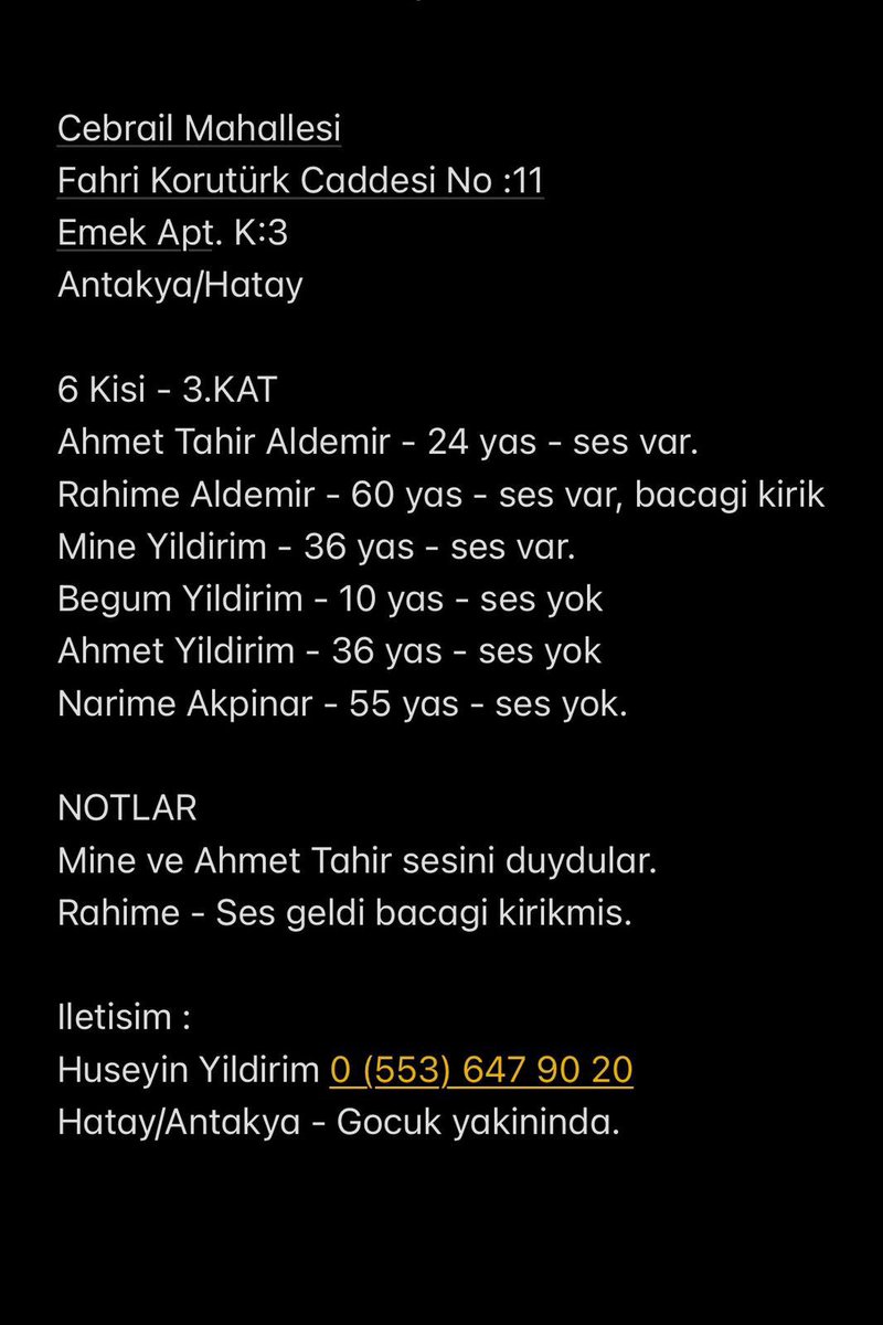 #AFADhatay #deprem #earthquakeinturkey