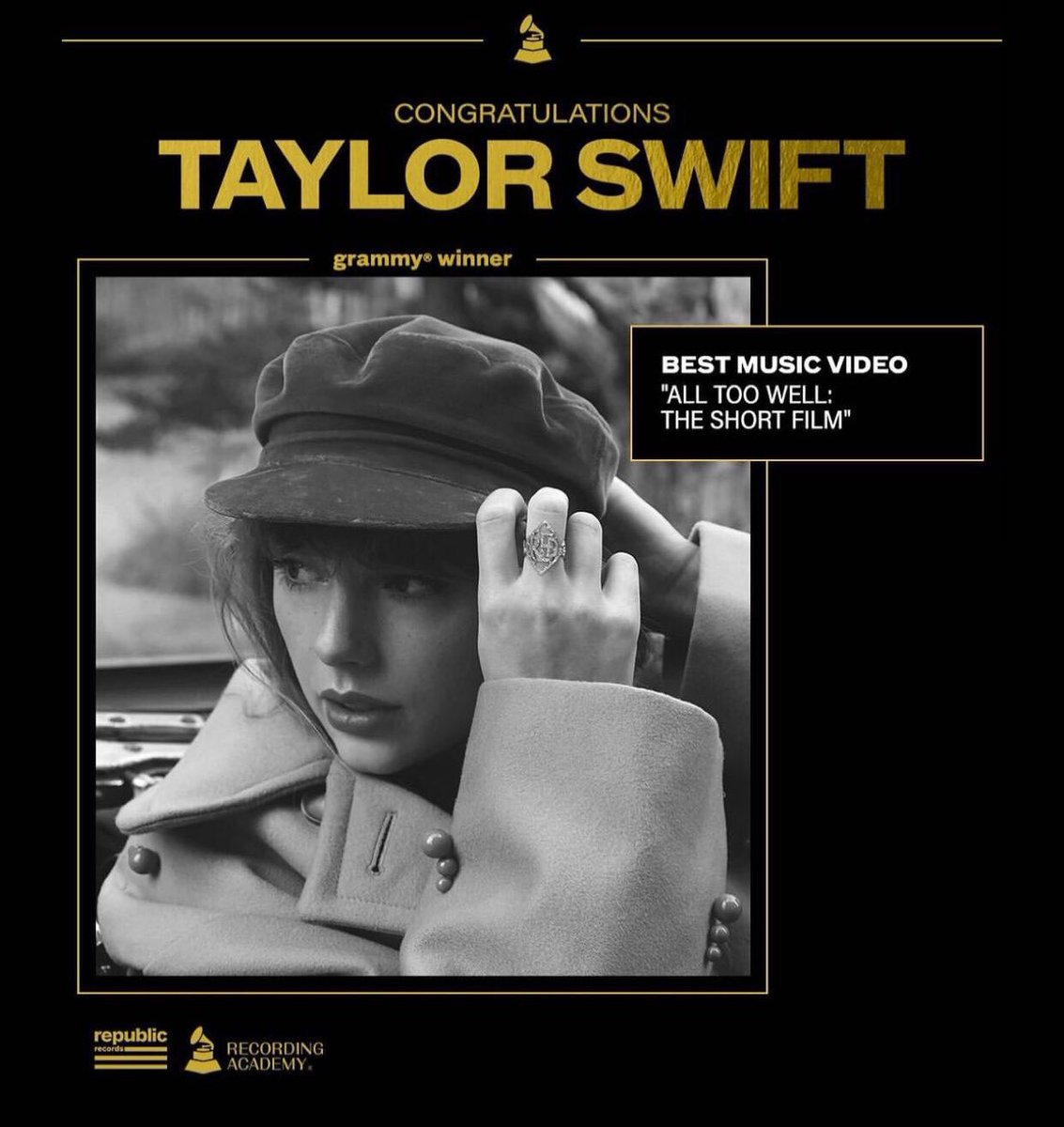 Softxolsen_'s tweet photo. LO MÁS MERECIDO PARA TAY😭🫶🏻❤️‍🩹 #Grammys2023 #GRAMMYs #taylorswiftgrammys #taylorswift https://t.co/NDRXkhNvLj